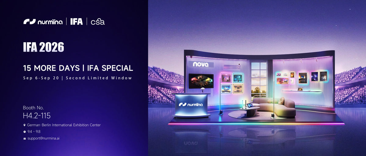 Nurmina Launches Nova Smart Lighting Series in the U.S., Bringing AI-Powered Effects and Matter Connectivity to Everyday Spaces