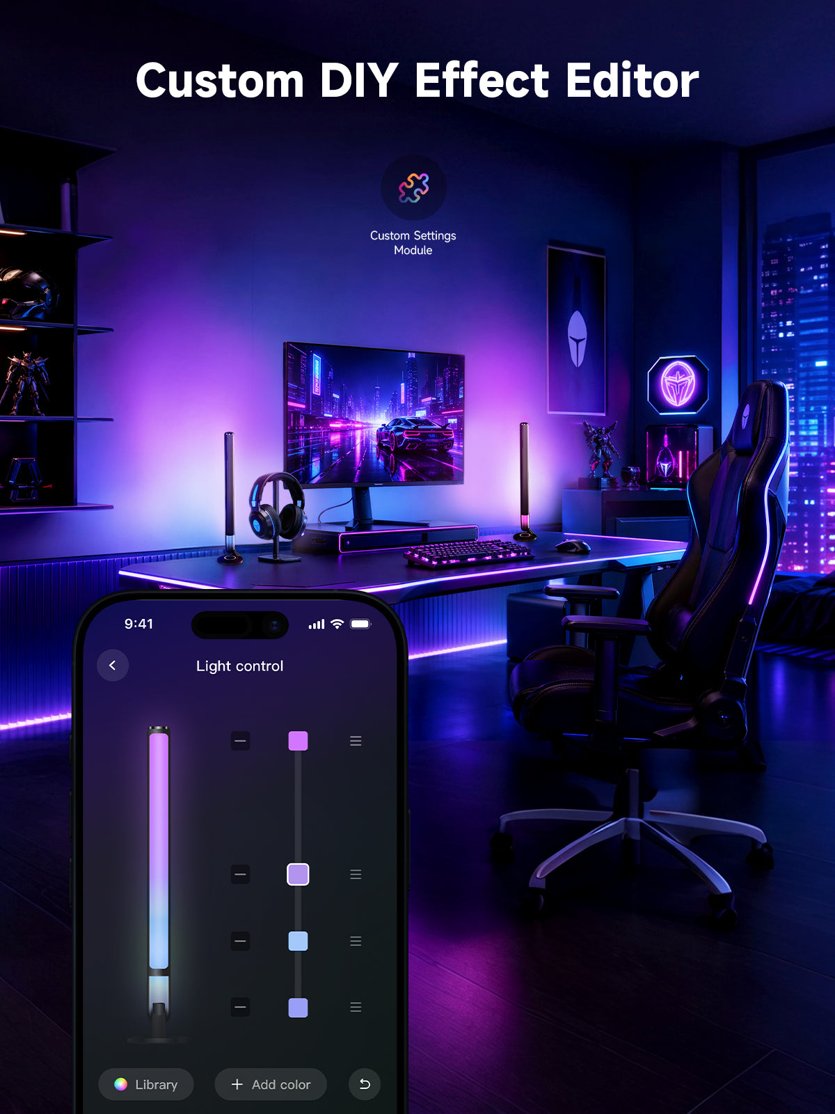 Nova Desk Light Bars Pro