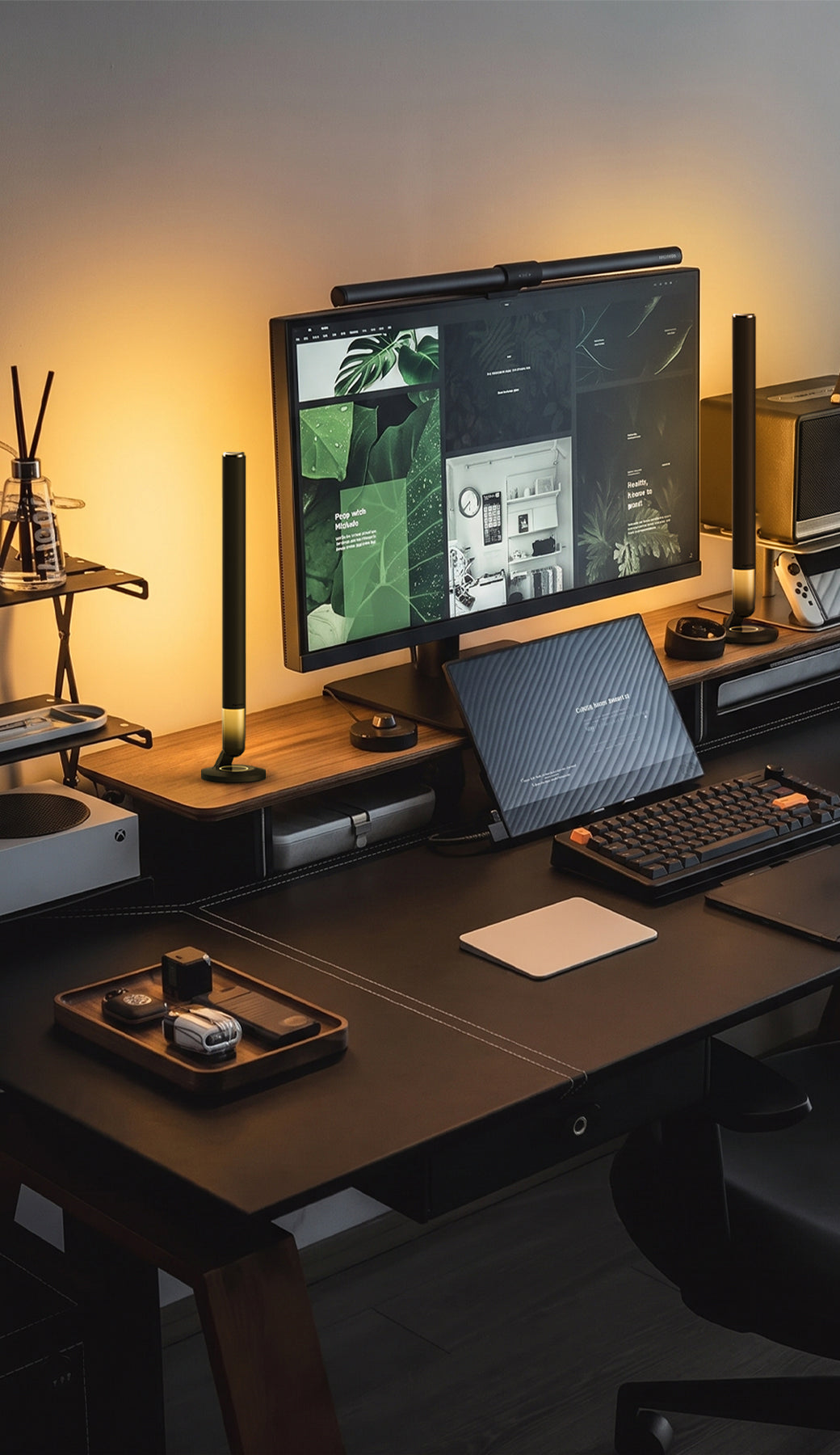 Minimalist Tech Desk