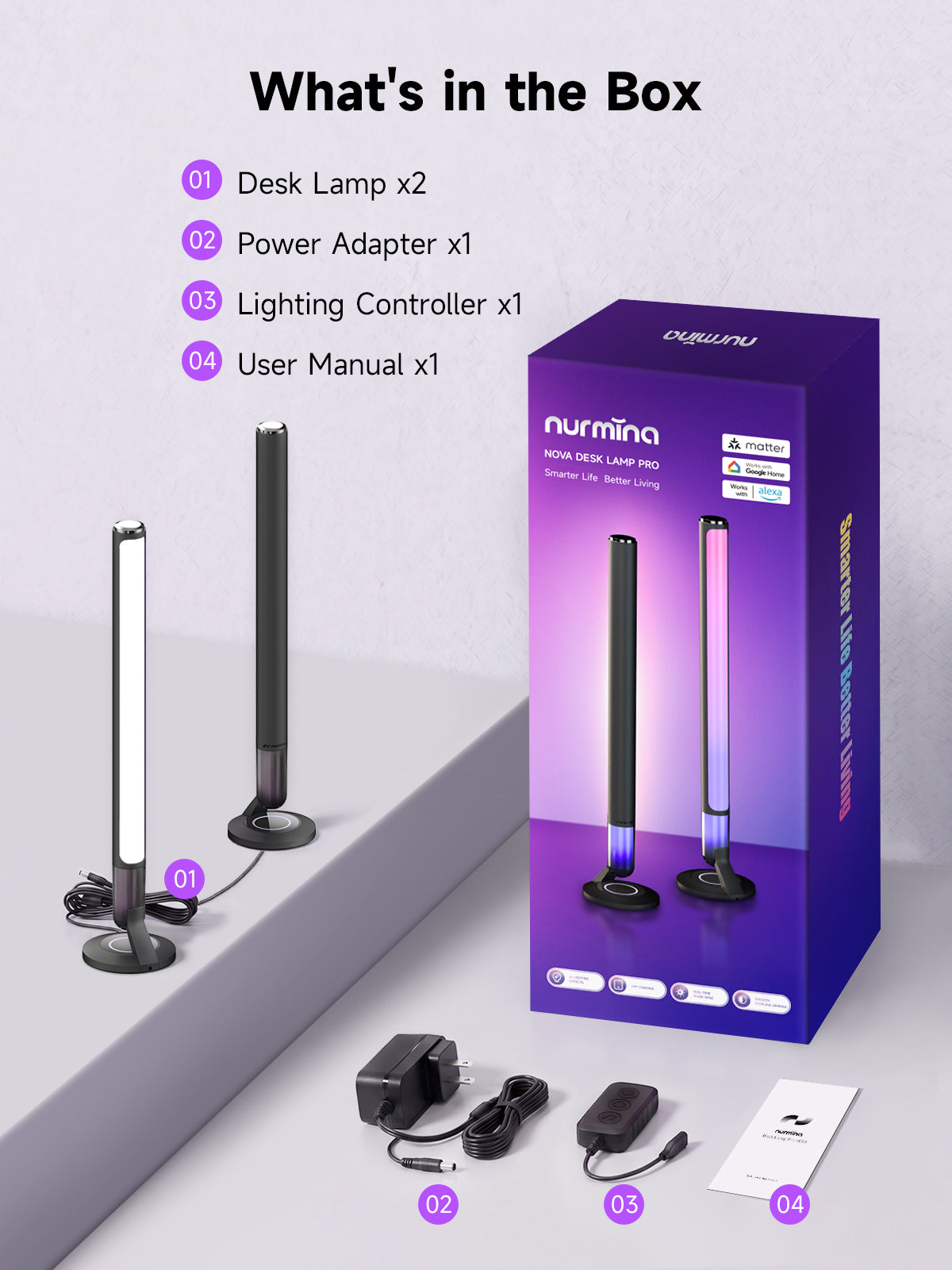 Nova Desk Light Bars Pro