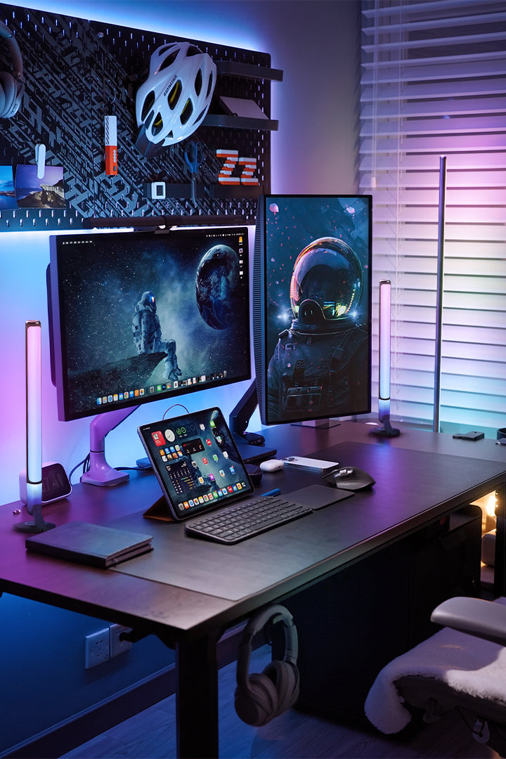 Dark Moody Workspace